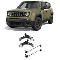 Bandeja + Bieleta Jeep Renegade 4x4 Dianteira 2015 Até 2019 O Par