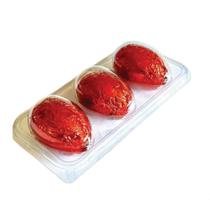 Bandeja blister p/ 03 ovos páscoa 50gr pct c/ 05 un flip Bandeja blister p/ 03 ovos páscoa 50gr pct c/ 05 un flip