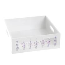 Bandeja Borboletas Lilás Quarto Bebê Infantil Menina Bandeja Borboletas Lilás Quarto Bebê Infantil Menina