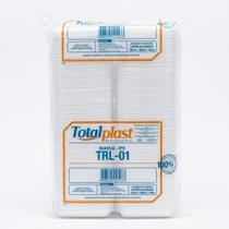 Bandeja Branca de Isopor Descartável Sem Tampa Total Plast Trl 01 400 Unidades 150mm X 150mm X 18mm Bandeja Branca de Isopor Descartável Sem Tampa Total Plast Trl 01 400 Unidades 150mm X 150mm X 18mm