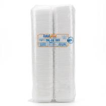 Bandeja Branca de Isopor Descartável Sem Tampa Total Plast Trl 03 400 Unidades 235mm X 180mm X 16mm Bandeja Branca de Isopor Descartável Sem Tampa Total Plast Trl 03 400 Unidades 235mm X 180mm X 16mm