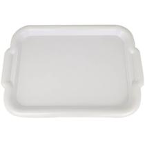 Bandeja Branca para Servir de Plástico 39x28cm Cinquetti Clássica Restaurante Bar Hotel