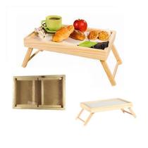 Bandeja Café Da Manhã Na Cama Com Pé Lanche Refeição Mesa