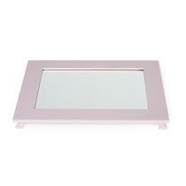 Bandeja Candy Espelho - Rosa