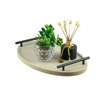 Bandeja Cantinho Café Decorativa da Manhã Escritório 46x26