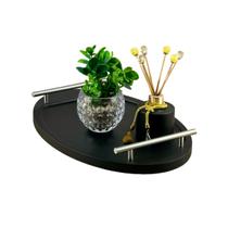 Bandeja Cantinho Café Decorativa da Manhã Escritório 46x26 Bandeja Cantinho Café Decorativa da Manhã Escritório 46x26