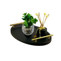 Bandeja Cantinho Café Decorativa da Manhã Escritório 46x26 Bandeja Cantinho Café Decorativa da Manhã Escritório 46x26