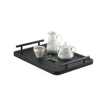 Bandeja Cantinho do Café Decorativa Para Servir Bebidas 28x40