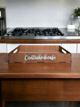 Bandeja Cantinho do Café em MDF Para Decoração de Casa Escritório Bandeja de Café Bandeja Cantinho do Café em MDF Para Decoração de Casa Escritório Bandeja de Café