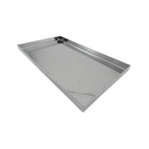 Bandeja Canto Liso Total Inox 25x15x2cm Roldan Bandeja Canto Liso Total Inox 25x15x2cm Roldan
