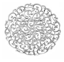 Bandeja Cesta Decoração De Café Jantar Santa Ceia Prata Bandeja Cesta Decoração De Café Jantar Santa Ceia Prata