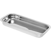 Bandeja Cirurgica Inox 18X08X02,5Cm Lisa 300Ml