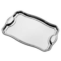 Bandeja Classic Retangular Tramontina em Aço Inox com Alças 49x34 cm