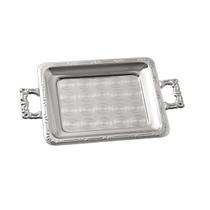 Bandeja Clássica Pequena Para Servir Café Chá Aço Inox Bandeja Clássica Pequena Para Servir Café Chá Aço Inox