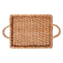 Bandeja com Alça 38cm x 30cm x 4cm Fibra Natural Wolff