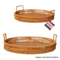 Bandeja com Alça Autumn 35cm RTAN017 - Hauskraft