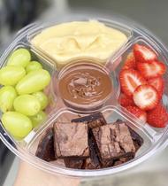 Bandeja com divisorias