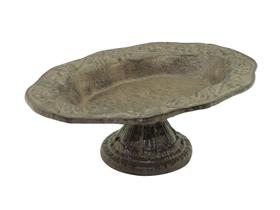 Bandeja com Pedestal - IL 6301 - Rústico Café