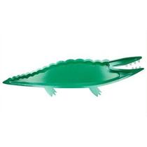Bandeja Crocodilo Decoração Infantil festa luxo kit 4 unidades