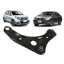 Bandeja da suspensão, nissan march, versa, 2011 em diante, com pivo, lado direito ns21008c