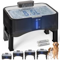 Bandeja de aço inoxidável UPSKY 8.5L 304 para fonte de água para cães