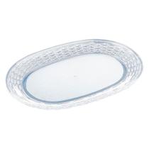 Bandeja De Acrílico 34x24cm Oval Premium - Tudo Em Caixa Bandeja De Acrílico 34x24cm Oval Premium - Tudo Em Caixa