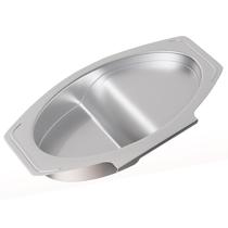 Bandeja de água KSGOOD para Masterbuilt 37 x 25 x 8 cm em aço inoxidável Bandeja de água KSGOOD para Masterbuilt 37 x 25 x 8 cm em aço inoxidável