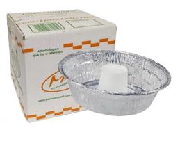 Bandeja De Aluminio Angel Cake 900Ml Sem Tampa C/50 Mello