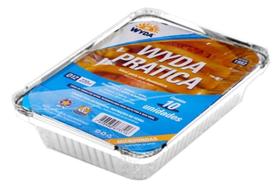 Bandeja De Alumínio D12 220Ml Com 10 Unidades Wyda Bandeja De Alumínio D12 220Ml Com 10 Unidades Wyda