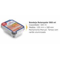 Bandeja de Alumínio Marmitex 10 unidades C/Tampa - ThermoPrat - Escolha o Tamanho! Bandeja de Alumínio Marmitex 10 unidades C/Tampa - ThermoPrat - Escolha o Tamanho!