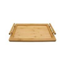Bandeja de Bambu com Alça (35 cm) - P