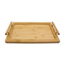 Bandeja de Bambu com Alça (40 cm) - M Bandeja de Bambu com Alça (40 cm) - M