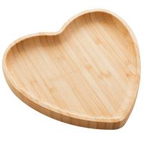 Bandeja de bambu Heart Lyor 12,5x12,5x1,5