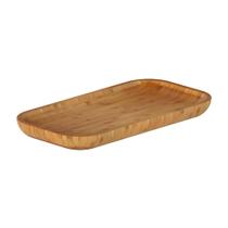 Bandeja de Bambu Organizadora Banheiro Lavabo Pia Aura Compacto Premium Ou - Bambu Bandeja de Bambu Organizadora Banheiro Lavabo Pia Aura Compacto Premium Ou - Bambu