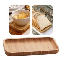 Bandeja de Bambu Petisqueira Multiuso Hire Lyor 20x10x1,5cm Bandeja de Bambu Petisqueira Multiuso Hire Lyor 20x10x1,5cm