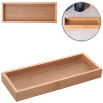 Bandeja De Bambu Retangular 28x11x3cm