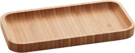 Bandeja De Bambu Retangular Cozinha 20x10cm Petisqueira