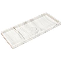 Bandeja de banheiro de silicone DNC para Counter White 30cm