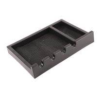 Bandeja de barbeiro Focket Anti Slip ABS 42x25x6,5 cm para ferramenta de barbeiro