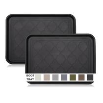 Bandeja de botas WATANIYA PET para entrada interna de 16,7 x 12,8 cm, pacote com 2 Bandeja de botas WATANIYA PET para entrada interna de 16,7 x 12,8 cm, pacote com 2