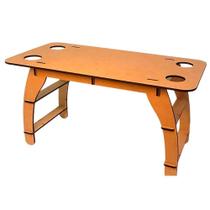 Bandeja de Café da Manhã de Colo em Mdf Cru 6mm para Cama 60x30cm Lenobre