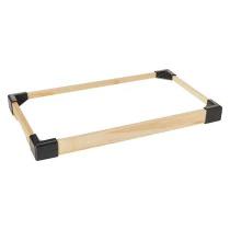 Bandeja de Café da Manhã Strong com Pernas Articulaveis 27x47cm em Madeira Golden Bandeja de Café da Manhã Strong com Pernas Articulaveis 27x47cm em Madeira Golden