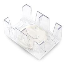 Bandeja de cartas SUNGOOYUE Rotating Plastic para 6 baralhos de pôquer