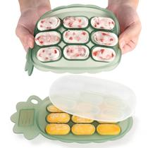 Bandeja de congelação Haakaa Silicone Nibble para leite materno verde Bandeja de congelação Haakaa Silicone Nibble para leite materno verde