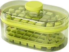 Bandeja de Cubos de Gelo, Caixa de Freezer Portátil para Armazenamento de Gelo MS328 Bandeja de Cubos de Gelo, Caixa de Freezer Portátil para Armazenamento de Gelo MS328
