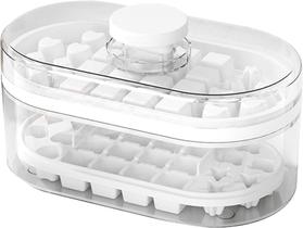 Bandeja de Cubos de Gelo, Caixa de Freezer Portátil para Armazenamento de Gelo MS328 Bandeja de Cubos de Gelo, Caixa de Freezer Portátil para Armazenamento de Gelo MS328