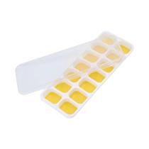 Bandeja de Cubos de Gelo de Silicone com 14 Grades - Conjunto de 2 ou 4 Moldes Reutilizáveis