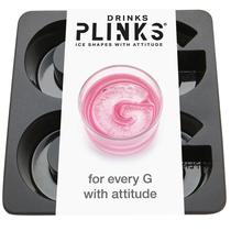 Bandeja de cubos de gelo DRINKSPLINKS Custom Letter G Silicone