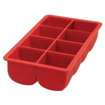 Bandeja de cubos de gelo HIC Kitchen Big Block Silicone 8 cubos grandes Bandeja de cubos de gelo HIC Kitchen Big Block Silicone 8 cubos grandes