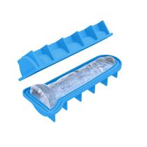 Bandeja de cubos de gelo Hiswow Adult Prank Fun Shapes azul silicone